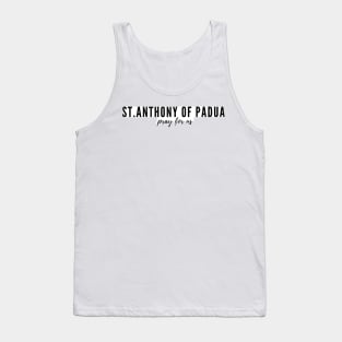 St. Anthony of Padua pray for us Tank Top